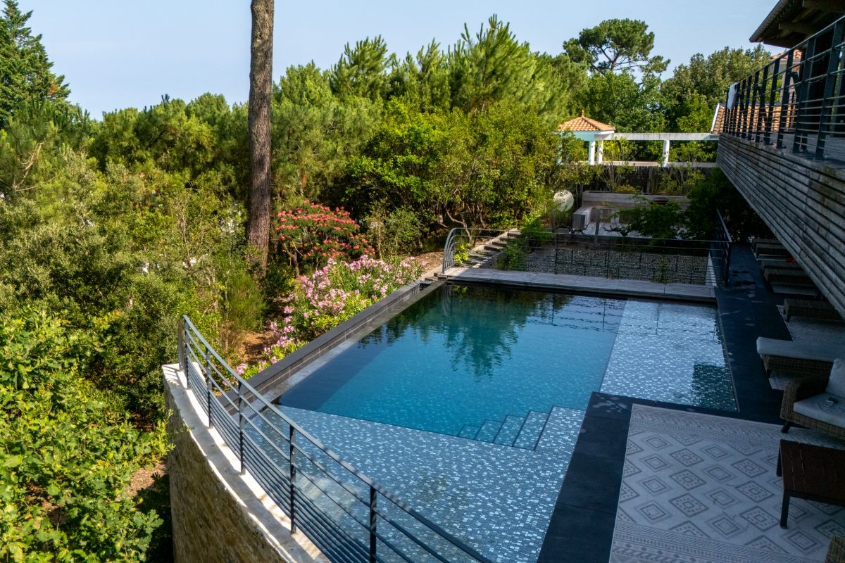 Piscine carrelée Pyla sur mer Équipement piscine La Teste-de-Buch